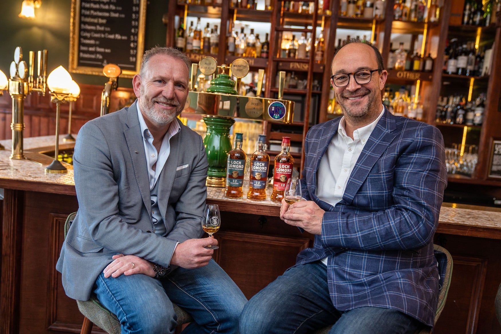 Andy Nicol and Giles Morgan Team Up for New Sports Podcast in partnership with Loch Lomond Whiskies - Loch Lomond Group