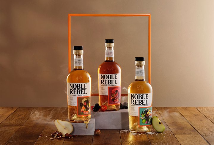 Introducing Noble Rebel, our new blended malt Scotch whisky brand - Loch Lomond Group