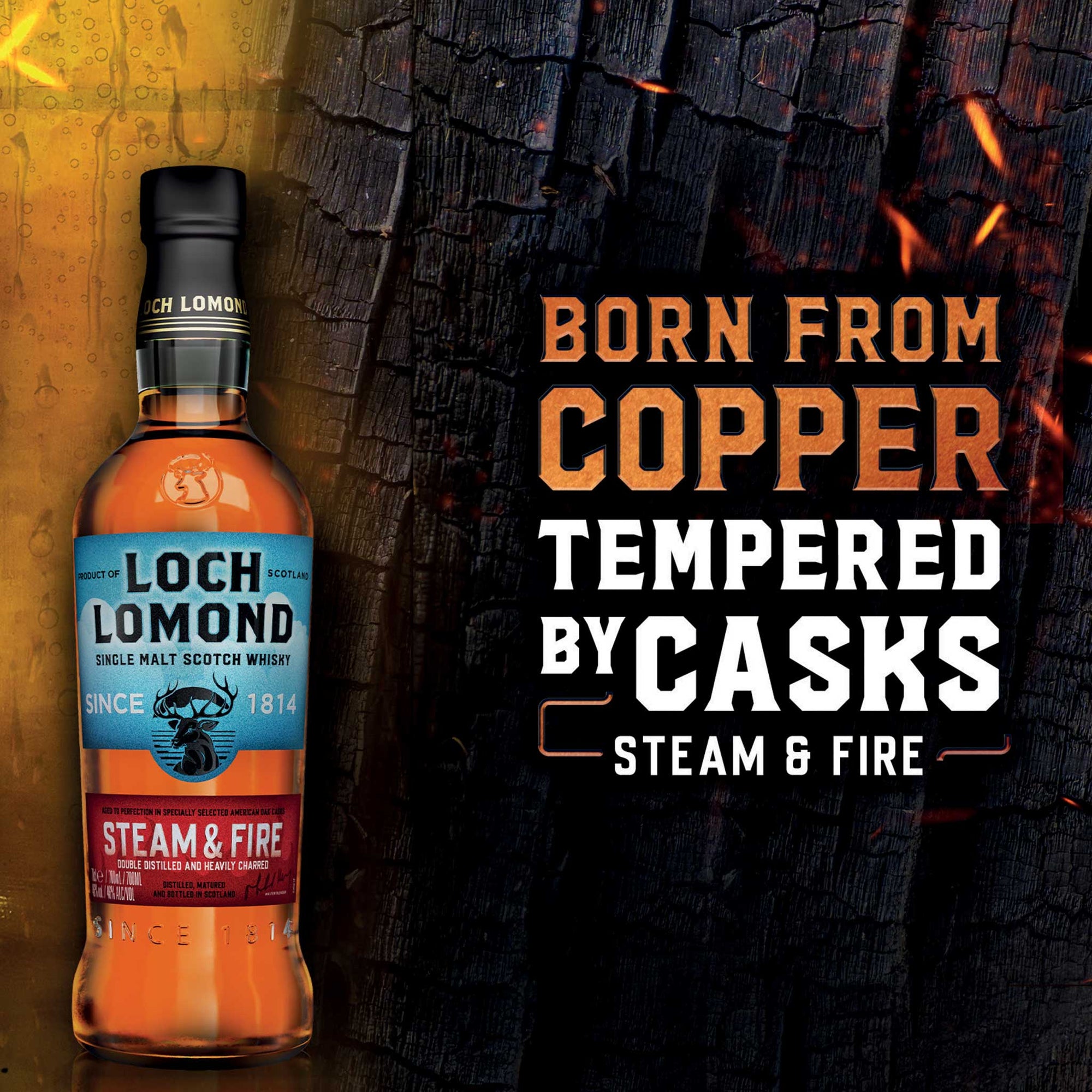 Loch Lomond Whiskies Unveils Steam & Fire - Loch Lomond Group