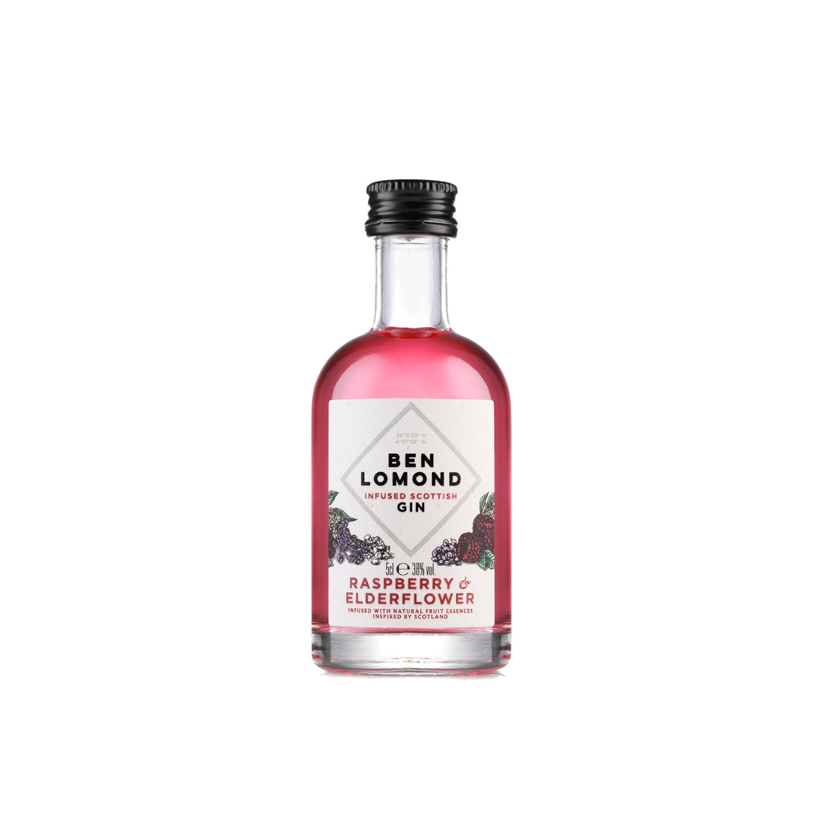 Ben Lomond Raspberry &amp; Elderflower Gin - Loch Lomond Group