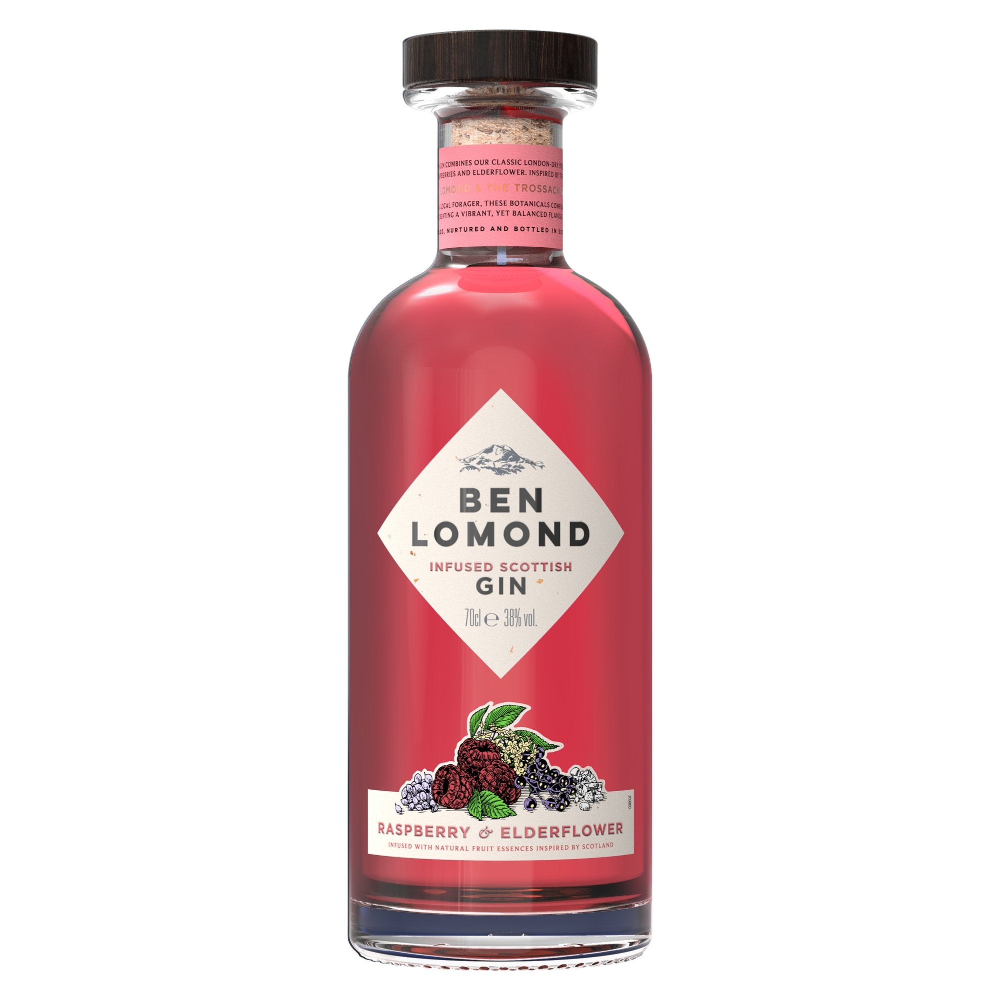 Ben Lomond Raspberry & Elderflower Gin - Loch Lomond Group