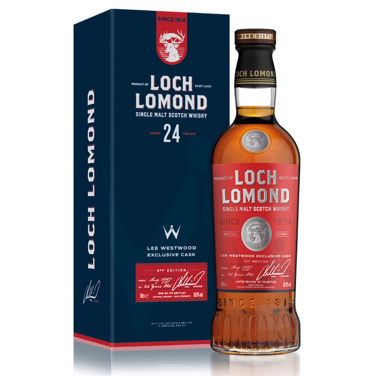 Lee Westwood 26 Year Old Single Malt - 3rd Edition - Loch Lomond Group