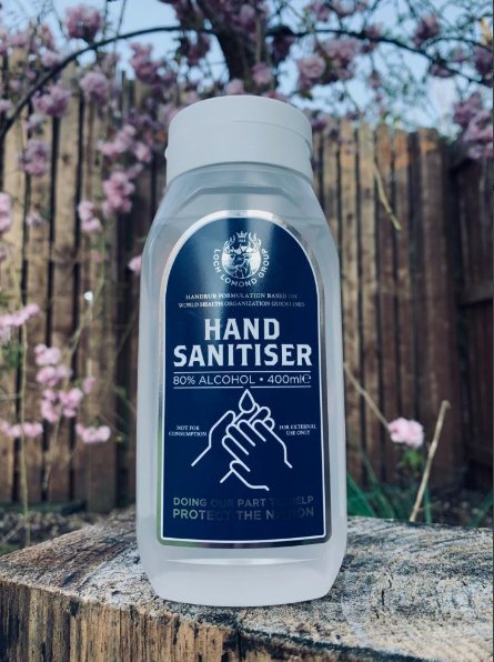 Loch Lomond Group Produce Second Batch of Sanitiser - Loch Lomond Group