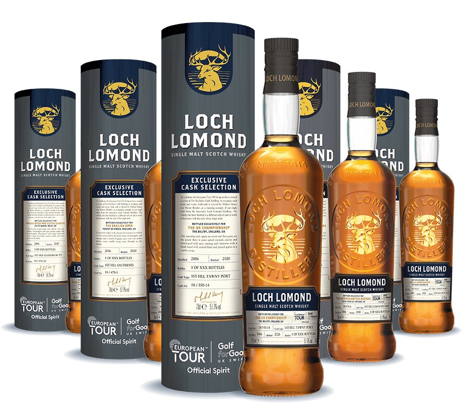 LOCH LOMOND WHISKIES LAUNCH EUROPEAN TOUR UK SWING RANGE - Loch Lomond Group