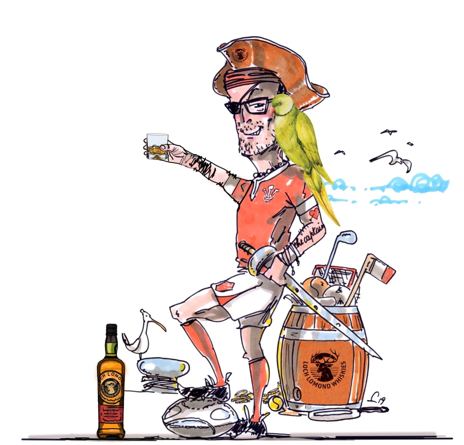 The Captain’s Table Podcast and Loch Lomond Whiskies partnership announcement - Loch Lomond Group