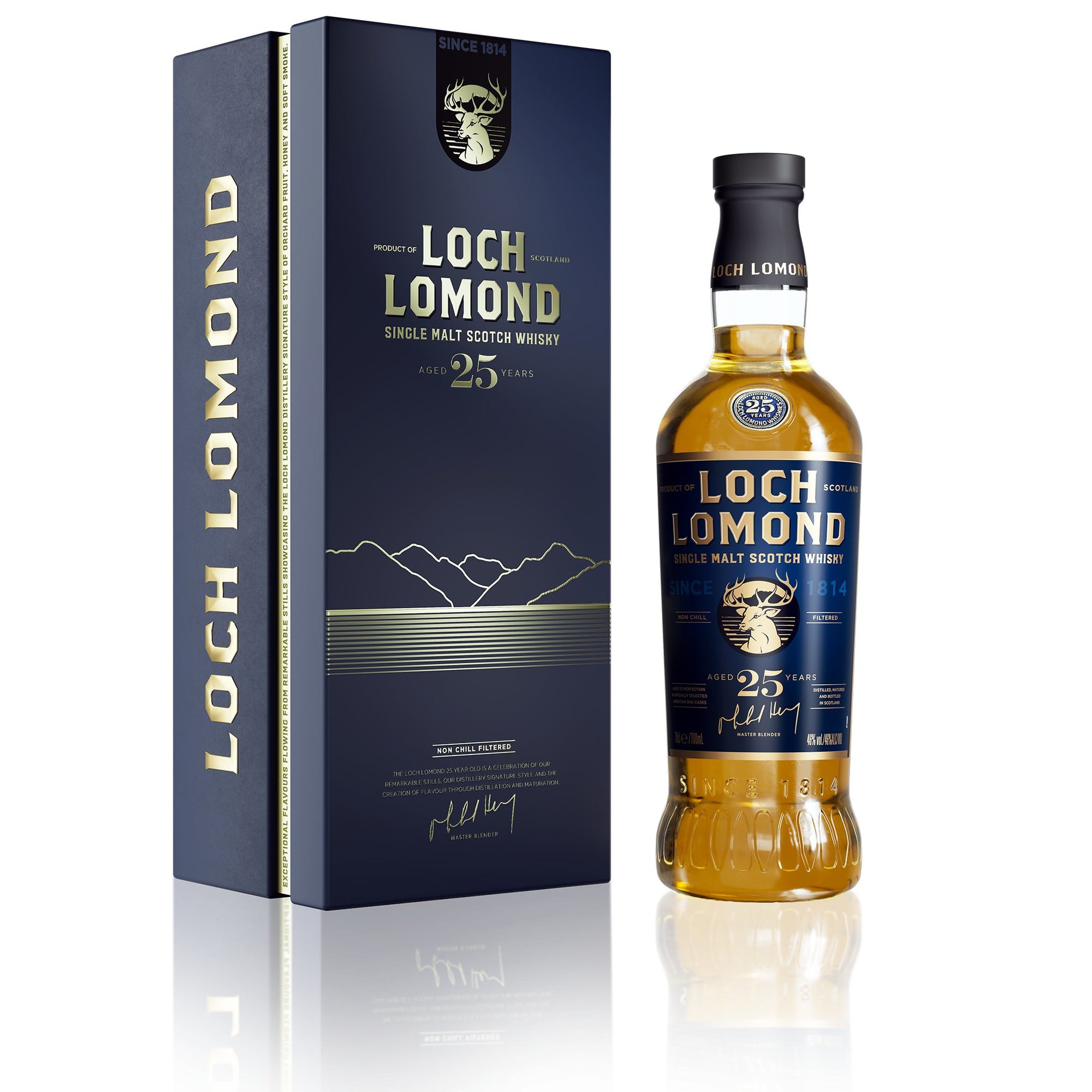 Loch Lomond 25 Year Old Single Malt Whisky - Loch Lomond Group