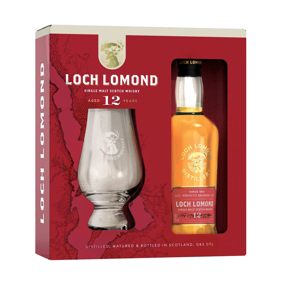 Loch Lomond 12 Year Old Gift Set