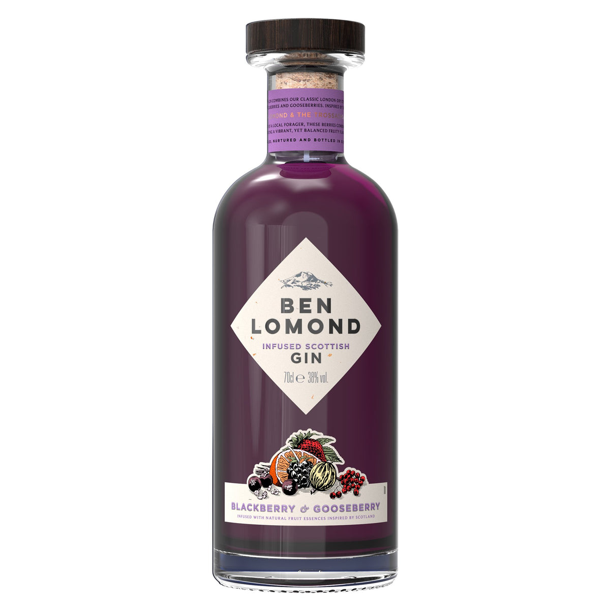 Ben Lomond Blackberry &amp; Gooseberry Gin - Loch Lomond Group