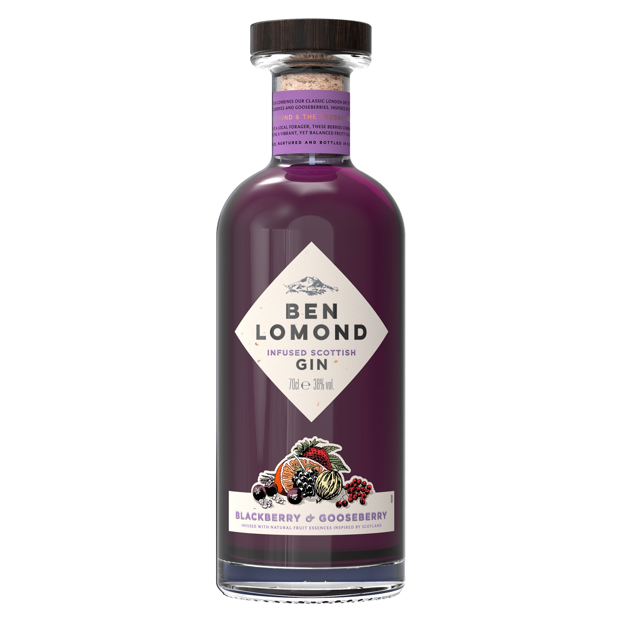 Ben Lomond Blackberry & Gooseberry Gin - Loch Lomond Group