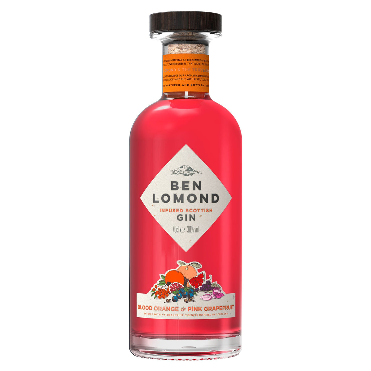 Ben Lomond Blood Orange &amp; Pink Grapefruit Gin - Loch Lomond Group