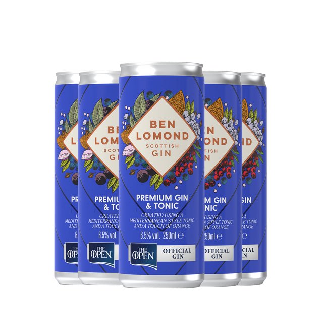 Ben Lomond Gin & Tonic Case (12 x 250ml) - Loch Lomond Group
