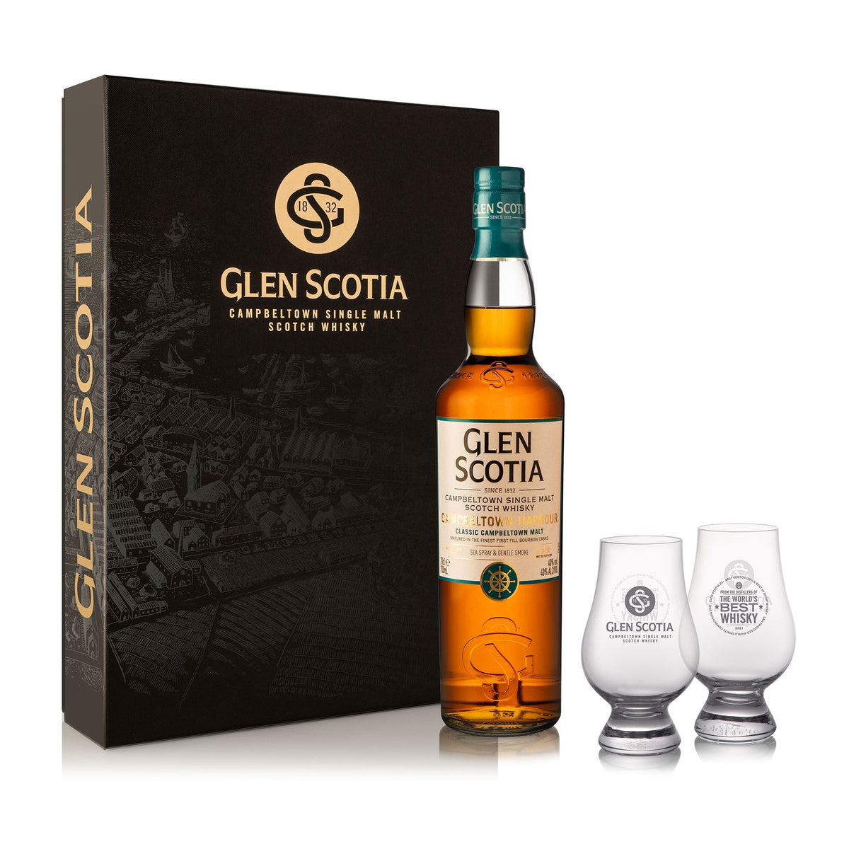 Glen Scotia Harbour Whisky Gift Set - Loch Lomond Group