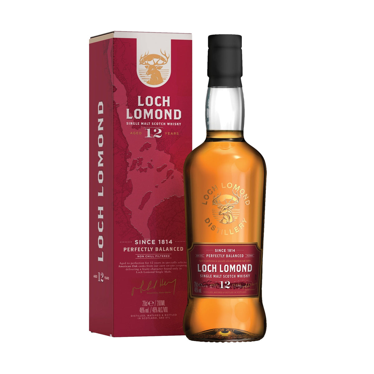 Loch Lomond 12 Year Old Single Malt Whisky - Loch Lomond Group