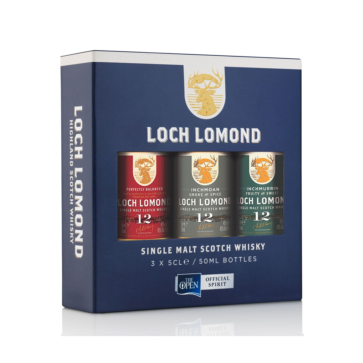 Loch Lomond 12 Year Old Whisky Miniatures Gift Set (3x5cl) - Loch Lomond Group