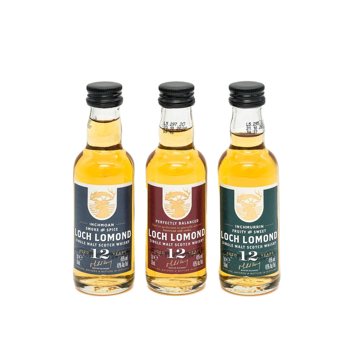 Loch Lomond 12 Year Old Whisky Miniatures Gift Set (3x5cl) - Loch Lomond Group
