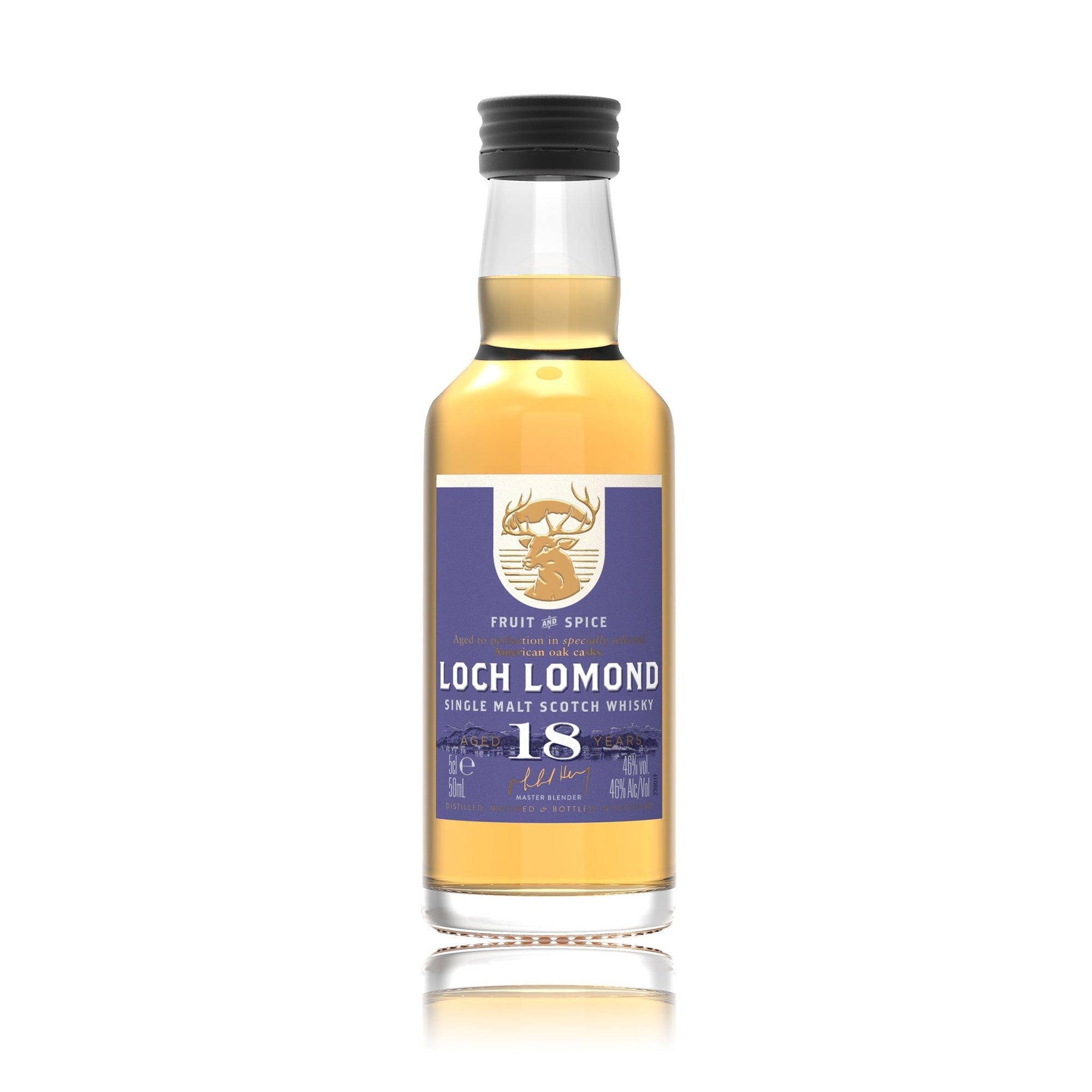 Loch Lomond 18 Year Old 5cl Whisky Miniature - Loch Lomond Group