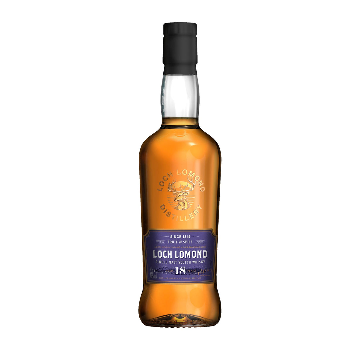Loch Lomond 18 Year Old Single Malt Whisky (20cl) - Loch Lomond Group