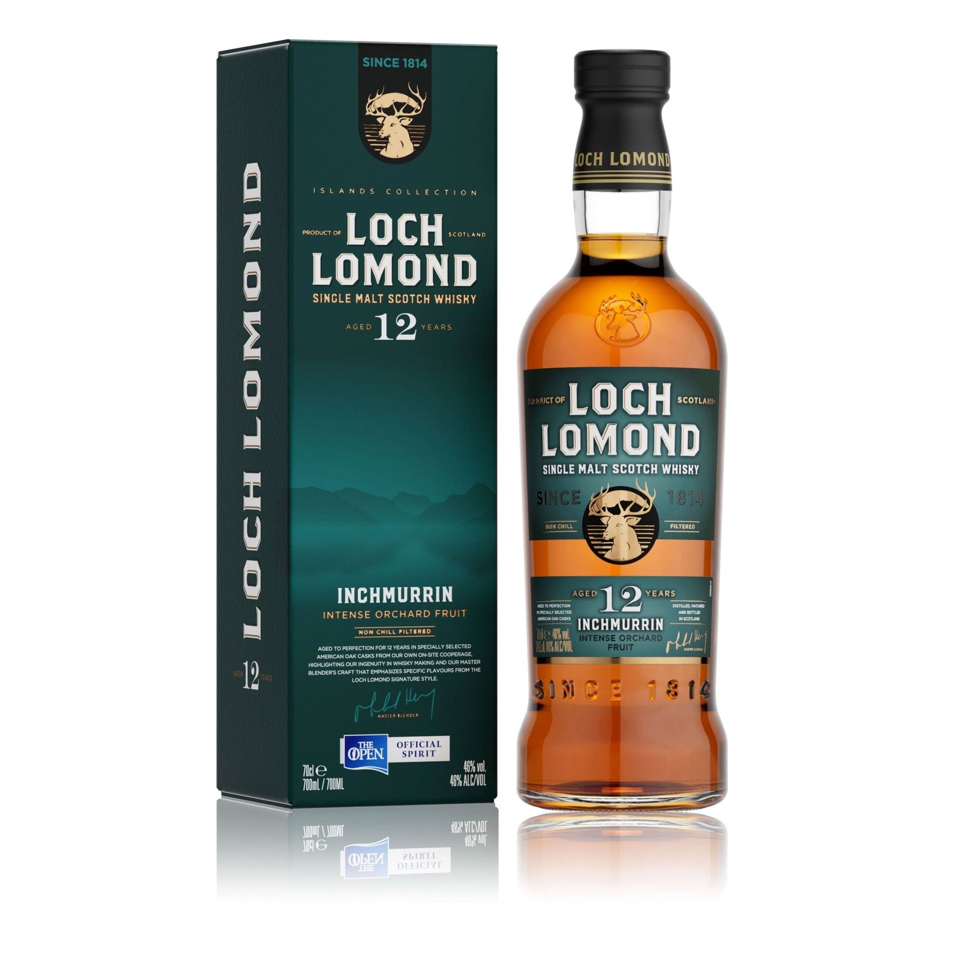 Loch Lomond Inchmurrin 12 Year Old Single Malt Whisky - Loch Lomond Group