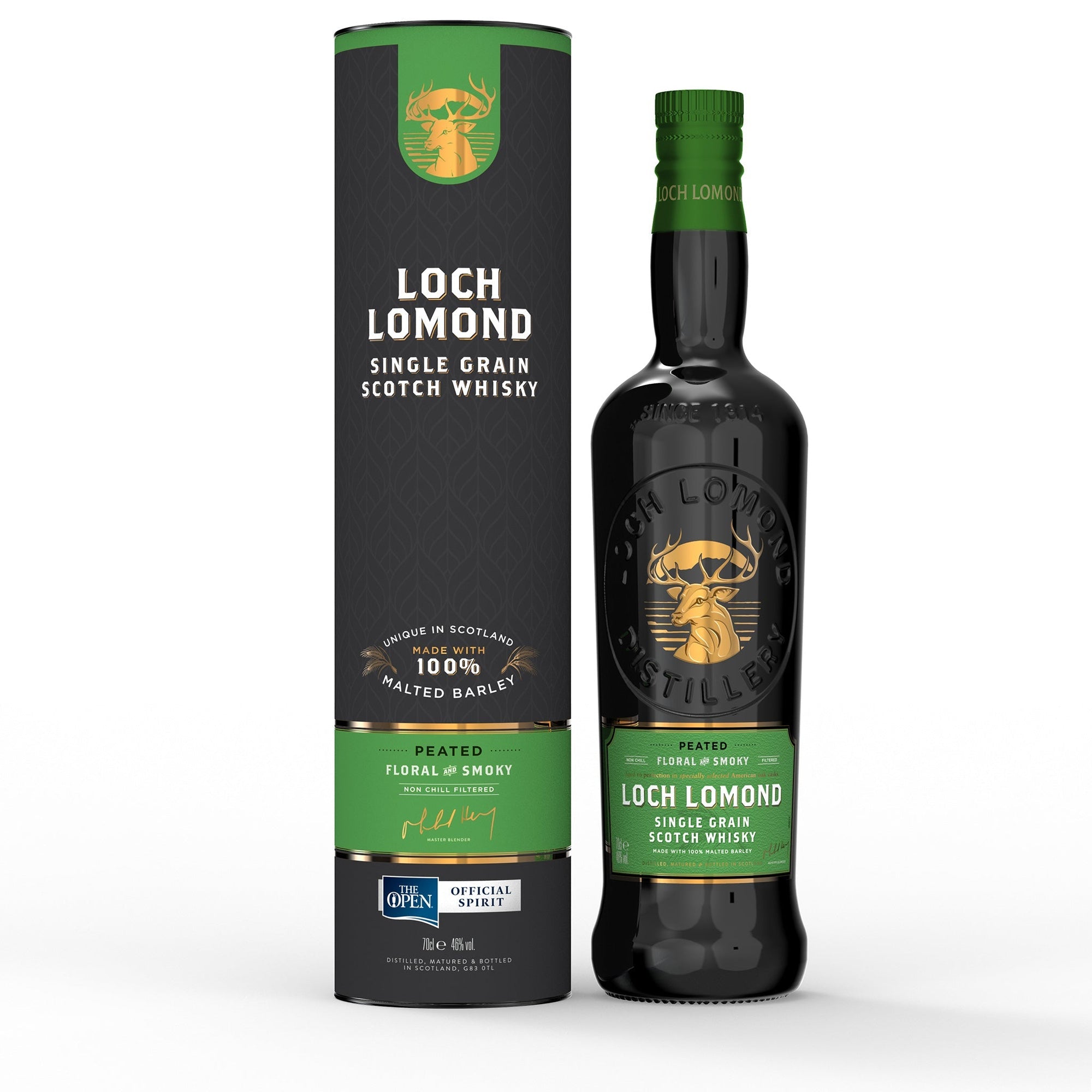 Loch Lomond Peated Single Grain Whisky - Loch Lomond Group