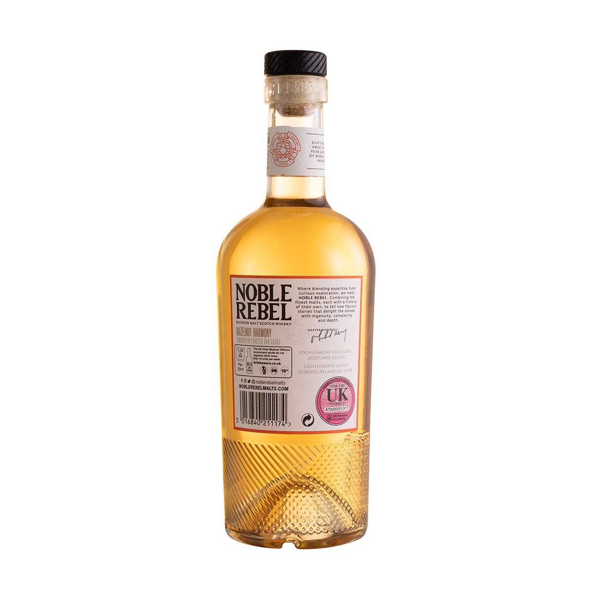 Noble Rebel Whisky - Hazelnut Harmony - Loch Lomond Group